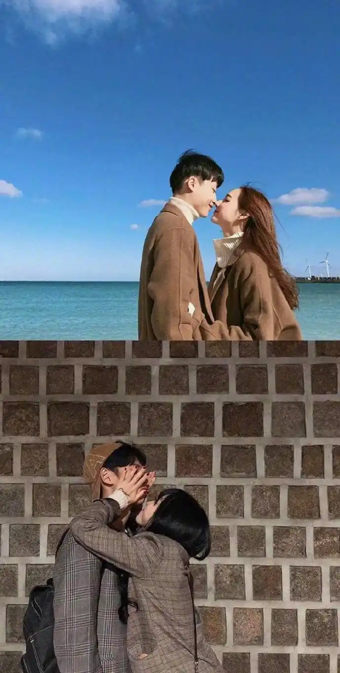 情侣合照pose参考