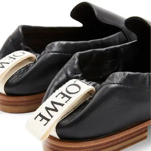 【包税】loewe/罗意威 2021年新款 女士小牛皮弹力乐福鞋l815290x05