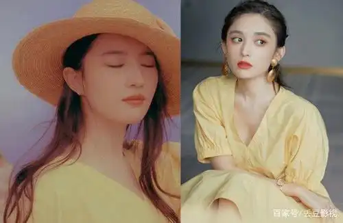 刘亦菲古力娜扎罕见撞衫,气质完全不一样,两位神仙颜值太难选