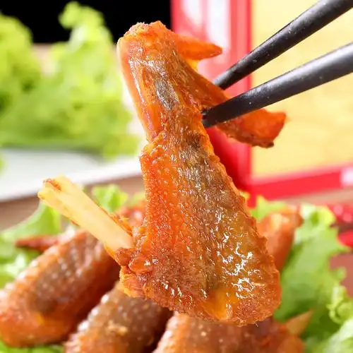 振城官方风干鸡翅400g香辣炸烤梅州客家网红鸡肉零食