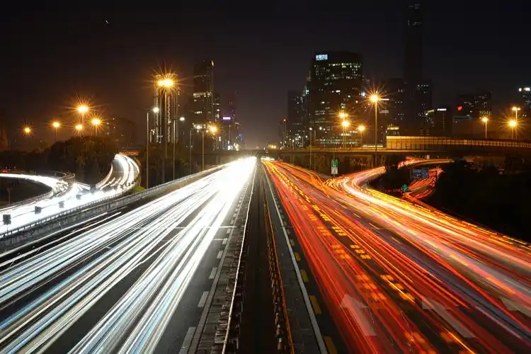 北京四惠桥/车流轨迹