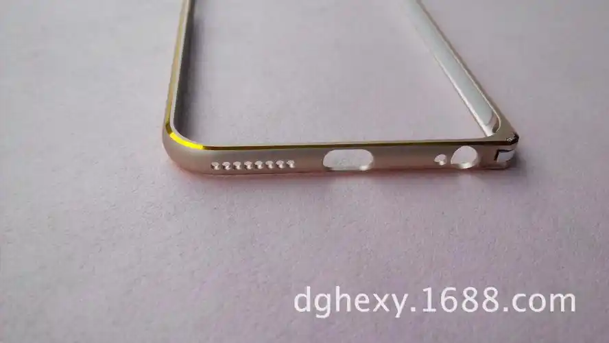 厂家供应苹果6 iphone手机边框 铝合金圆弧双色设计 金属4.7十色