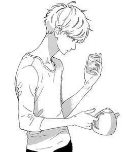 人物简笔画侧身男生