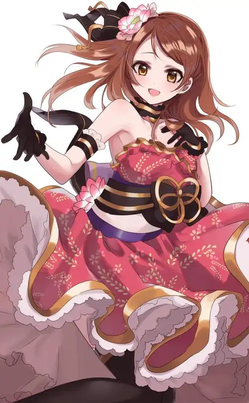 日本二次元动漫《偶像大师灰姑娘女孩》里"北条加莲"的精美插画