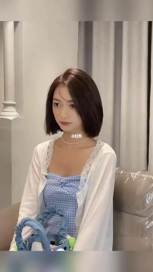 不染不烫的锁骨短发一定要好打理可盐可甜