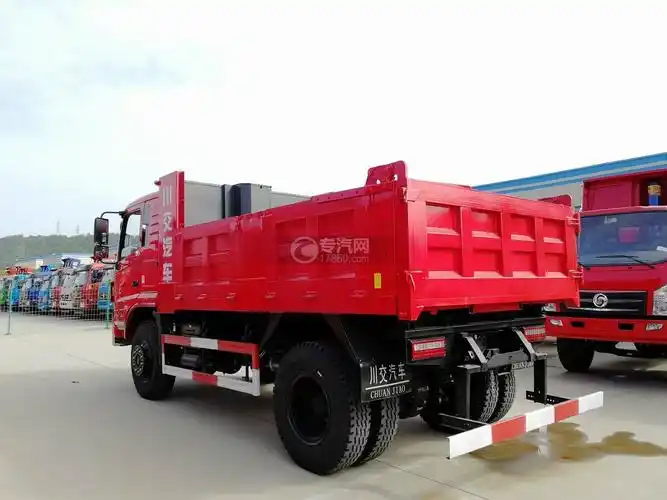 川交蓝牌单桥cj3040d5ab自卸车上装图片