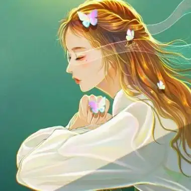 动漫简单头像森系