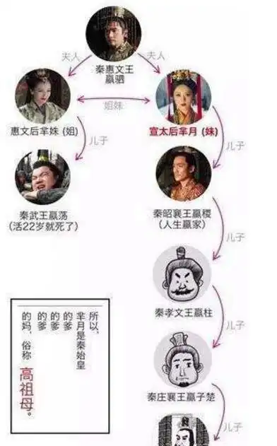 的秦昭王嬴稷的母亲,从《芈月传》中我们知道,芈月是一位堪比武则天的