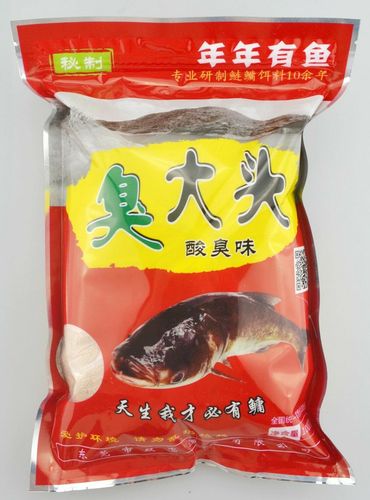 同乐鳙鳙饵料花白鲢鱼饵胖臭味大头料鱼食爆炸钩浮钓料酸臭大头料