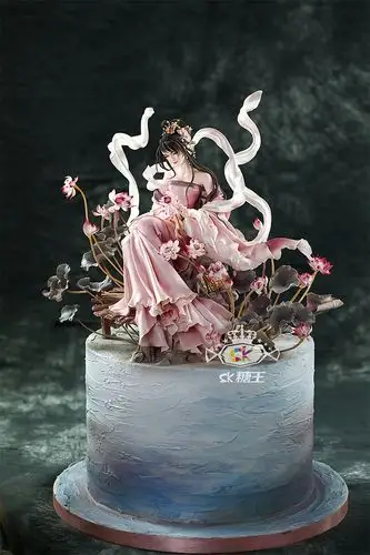 sk糖王团队古风翻糖人偶作品 《江南韵》