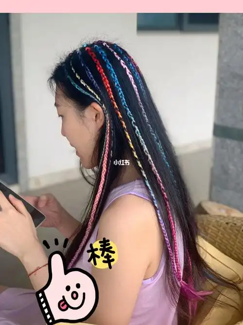 三亚脏辫小彩辫