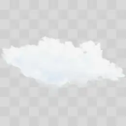 白色云朵免抠素材