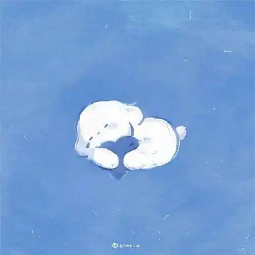 蓝色治愈系头像!_@oime_d_微博_情侣