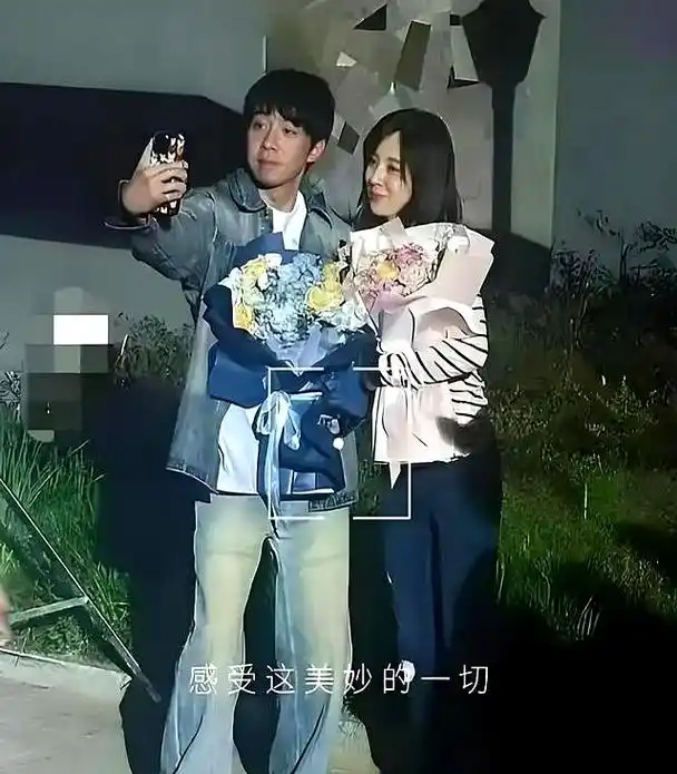 俞灏明夫妇欧洲度蜜月,弯腰给老婆拍照很贴心,王晓晨胖了像怀孕