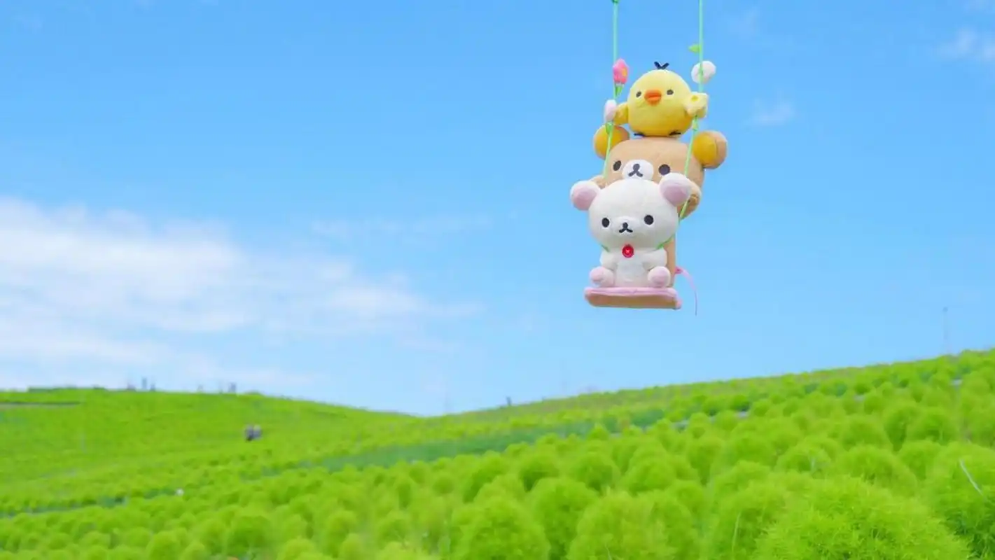 壁纸‖轻松熊春日壁纸【第三弹】 这次是横屏的,电脑也可以换上啦!