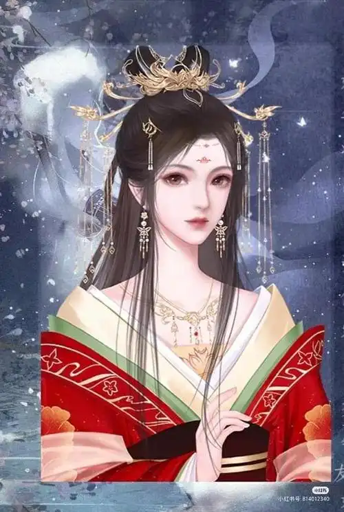 来组古风美女图