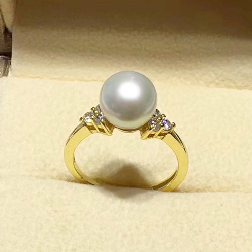 5mm淡水珍珠戒指手饰 原价3288元 现价1249元包邮抢购 优惠券