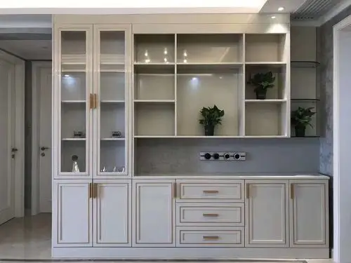 轻奢简约风格酒柜鞋柜屏风