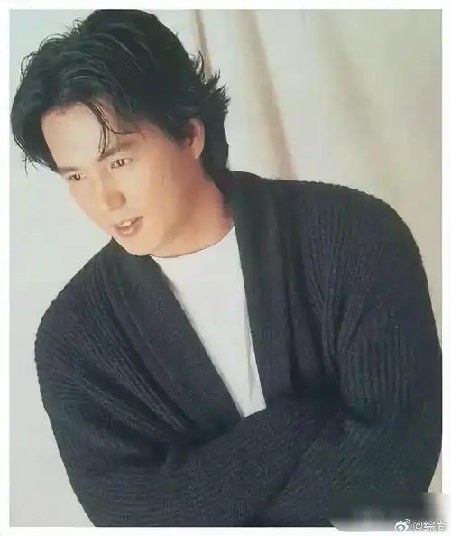 琼瑶剧的男主角,年轻时的林瑞阳,高大帅气,颜值自然不在话下,看上去痞