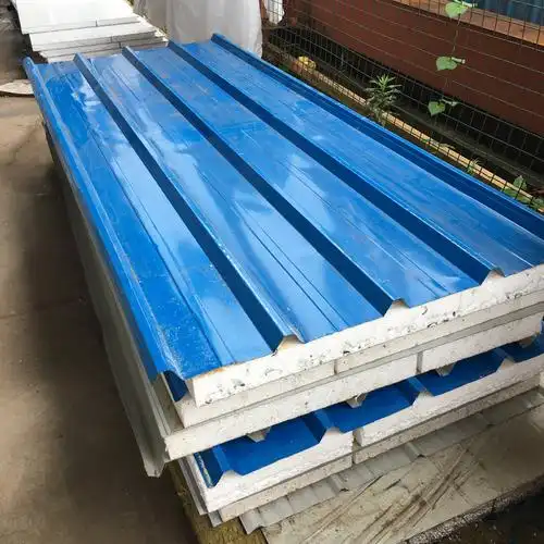钢结构轻围护用海蓝840彩钢瓦0.5*1000蓝色彩钢可压多种瓦楞版型