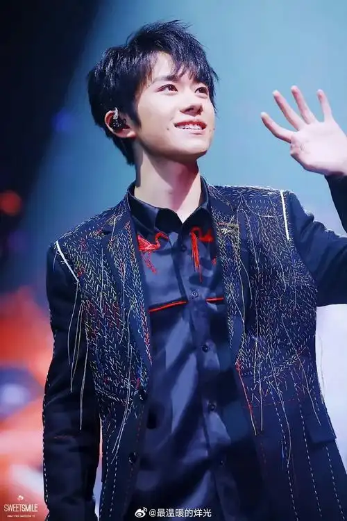 罗莱家纺品牌代言人易烊千玺##汇源果汁品牌代言人易烊千玺##四字易