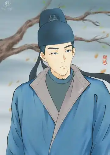 眉眼温柔临风前 迷蒙一瞥万物苏 朱裳一抹梨花容 瞧得皓都废寝食 皓都