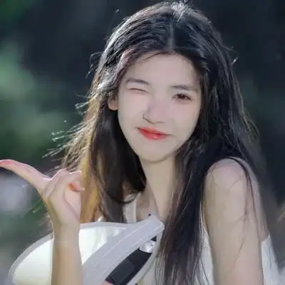 复古森系小清新头像 真人高清的文艺女生头像森系图片