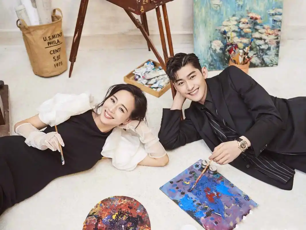 新cp?张翰和张钧甯穿情侣装真是配一脸,解锁情侣装新穿法!