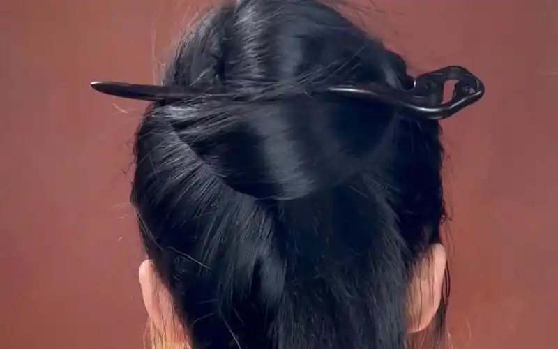 原来古代人盘发可以这么简单,10秒就能get起来,快艾特你手残党闺蜜学