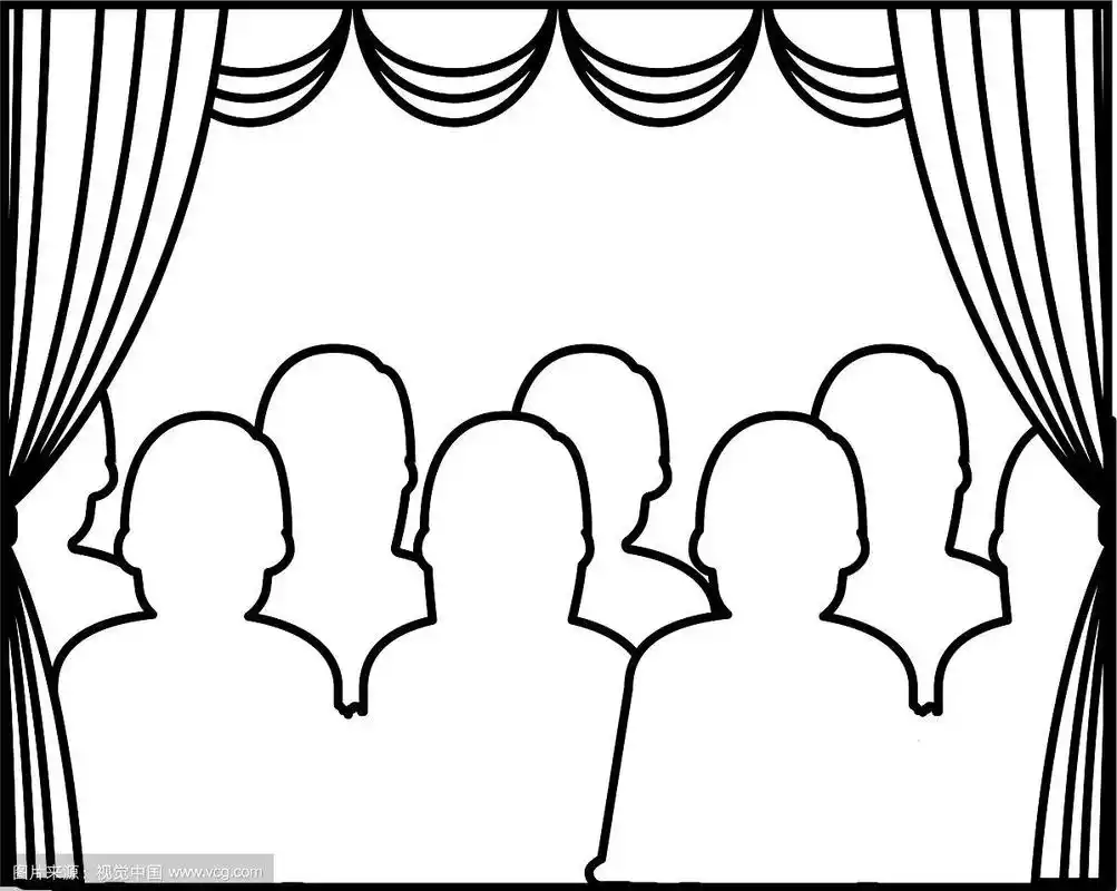 戏剧表演的图标