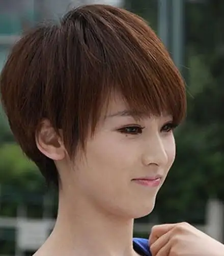 女生个性短发发型设计