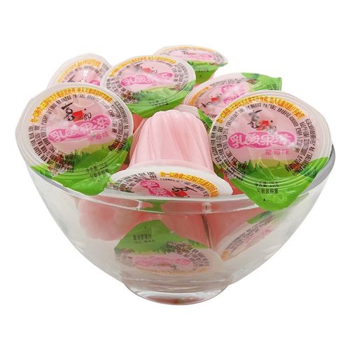 喜之郎果冻乳酸果冻1500g散装六一节生日礼物休闲零食 (草莓味乳酸果