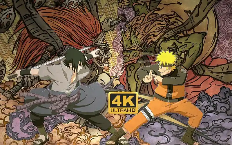 【4k/中日歌词】火影忍者疾风传 op1『heros come back!』