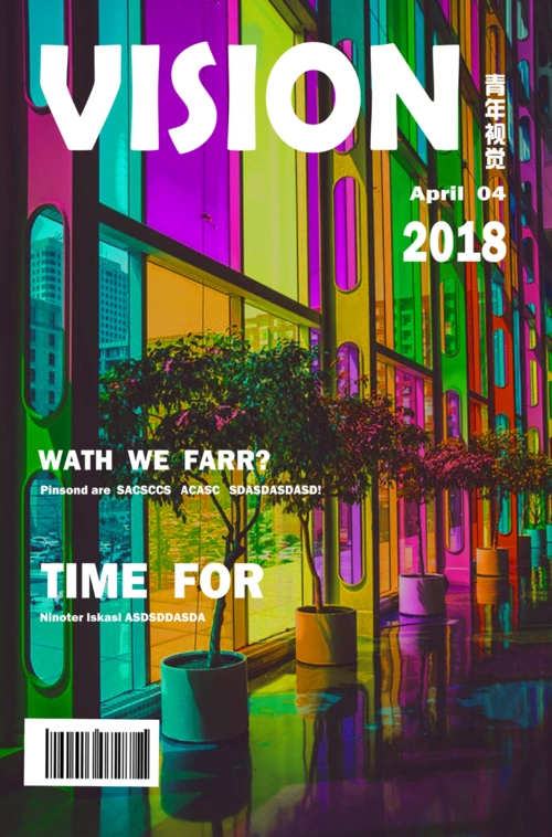 青年视觉杂志封面-海报设计作品|公司-特创易·go