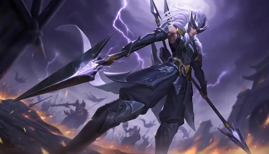 同人插画:马超帅出新高度,面对千军万马无所畏惧