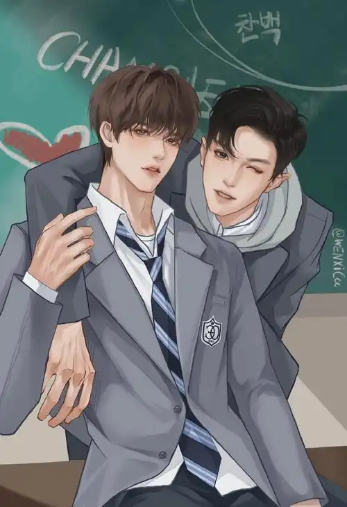 灿白超话#灿白chanbaek#台历新照片流出