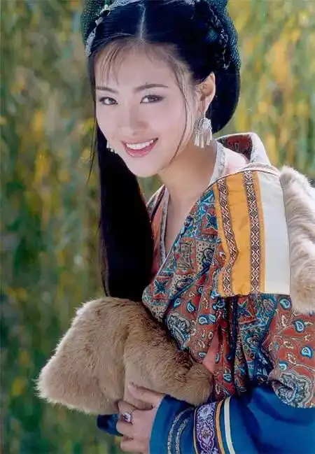 沈傲君的古装扮相太美秀丽端庄里透着妩媚