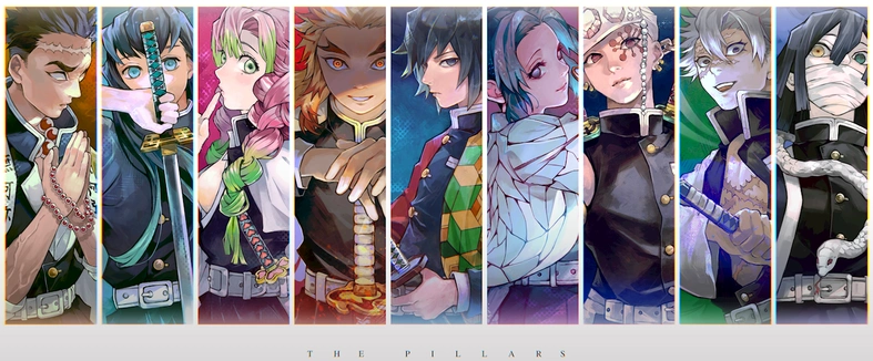 鬼灭之刃人物合集全员合照