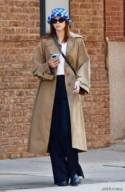 原创卡其色风衣最全搭配灵感全在这选款搭配按照这个模式来稳赢