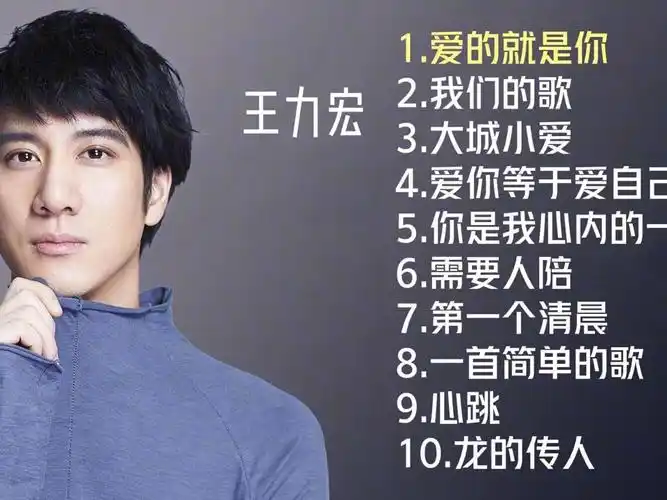 王力宏十首推荐歌曲