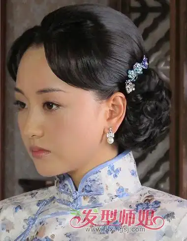 女星民国发型集锦 谁是最高贵旗袍皇后(4)