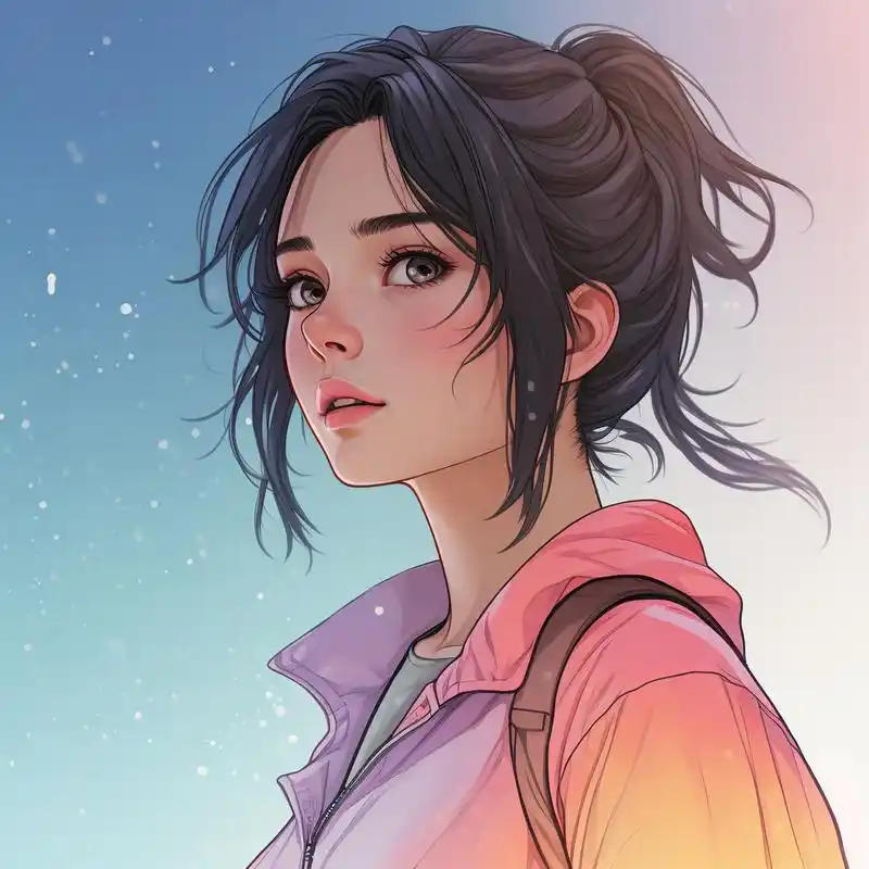 漫画女演员头像,美到窒息99 漫画风格的女演员头像来啦,氛围感直接