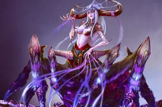 家族副本boss之蜘蛛女妖