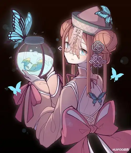 一蹦一跳向你来中式僵尸插画