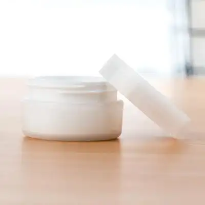 优质双层白色膏霜瓶