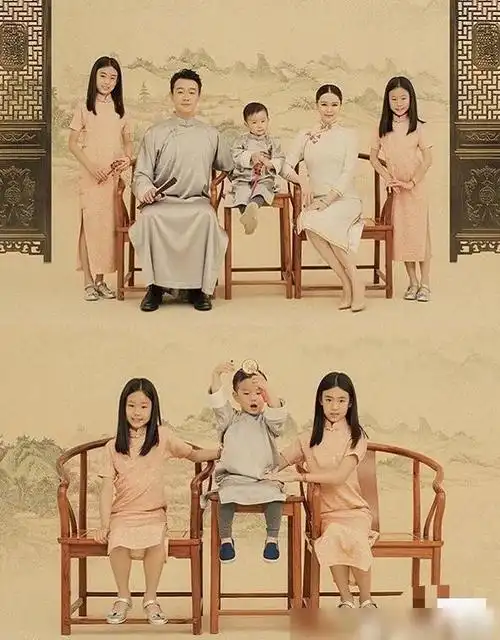 全家福:伊能静喜庆,邓超恩爱,他却被指"重男轻女"|秦昊|孙俪|佟大为