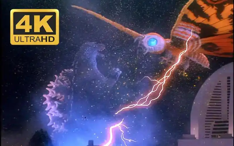 【4k】1992《哥斯拉之龙战四海》哥斯拉vs魔斯拉&巴特拉