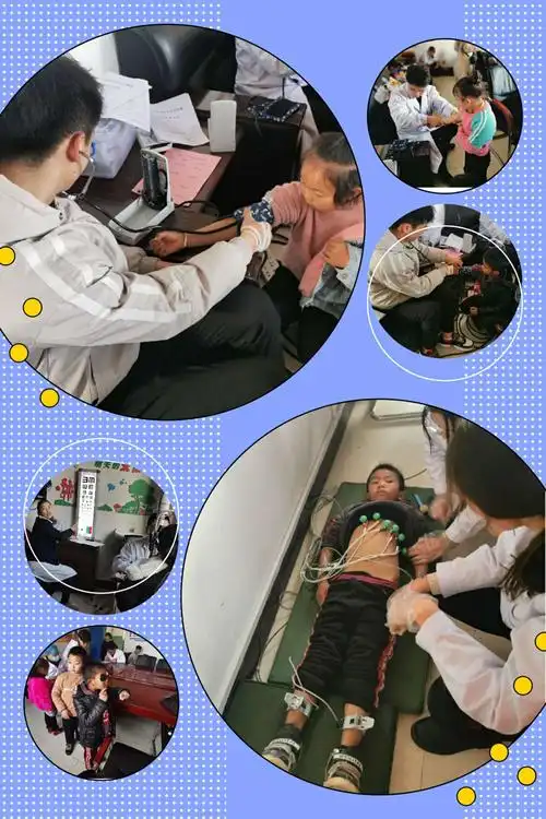 "美好童年-健康成长"——灵武市郝家桥小学一年级新生体检纪实