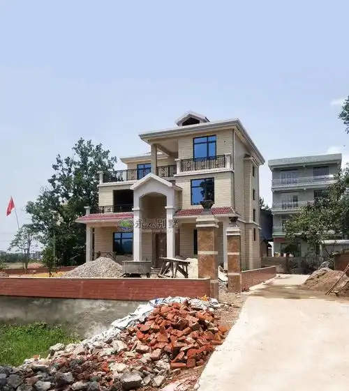 农村别墅设计图实建实拍经典别墅大家都说好看