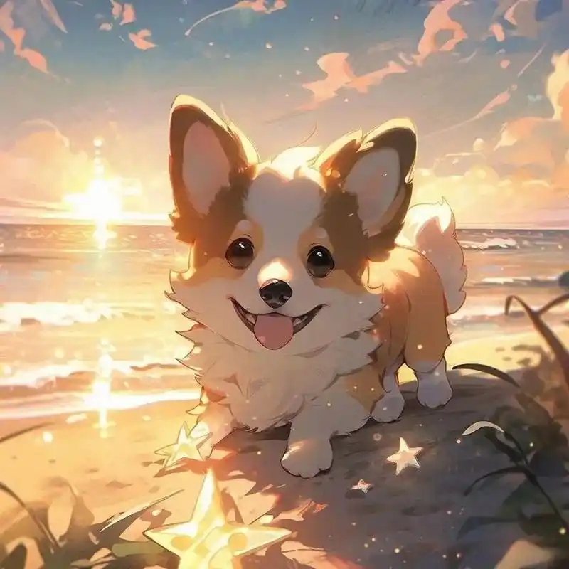 闲暇时收集的柯基头像 闲暇时收集的可爱柯基头像